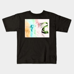 Rainbow Lion Kids T-Shirt